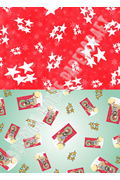 Design House Background Paper - Christmas Wishes 'Knock At The Door'