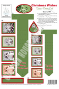 Design House Waterfall Kit - Christmas Wishes 'Snow Berry Cat'