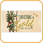 Amy Design Christmas in Gold Collection