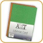 Craft Artist Glitter Card