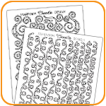 Doodle Design Stickers