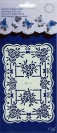 English Embossing Template DC1