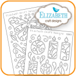 Elizabeth Craft Design Peel Off Stickers