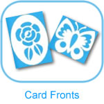 Fancy Folding Card Fronts