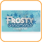 Jeanine's Art Frosty Ornaments Collection
