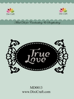 50% OFF Dixi Craft Cutting Die - Tag True Love