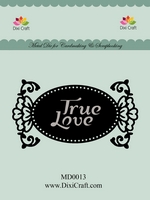 50% OFF Dixi Craft Cutting Die - Tag True Love