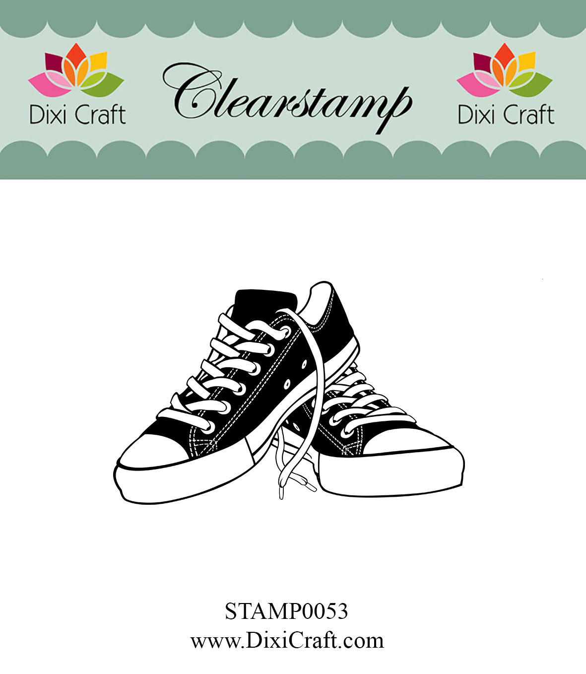 50% OFF Dixi Craft Clearstamp - Shoes