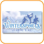 Jeanine's Art Wintersports Collection